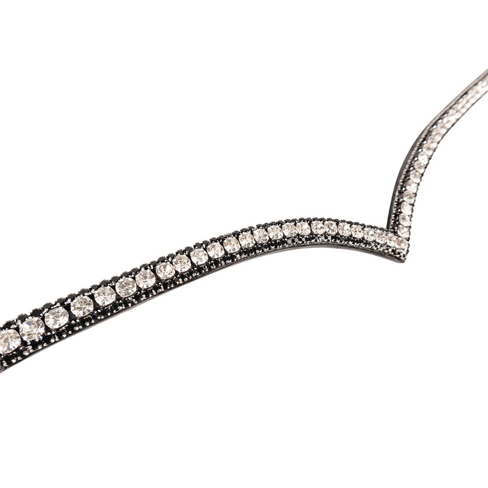 ProPresicce Signature V Diamante Browband by Hy Equestrian image 6